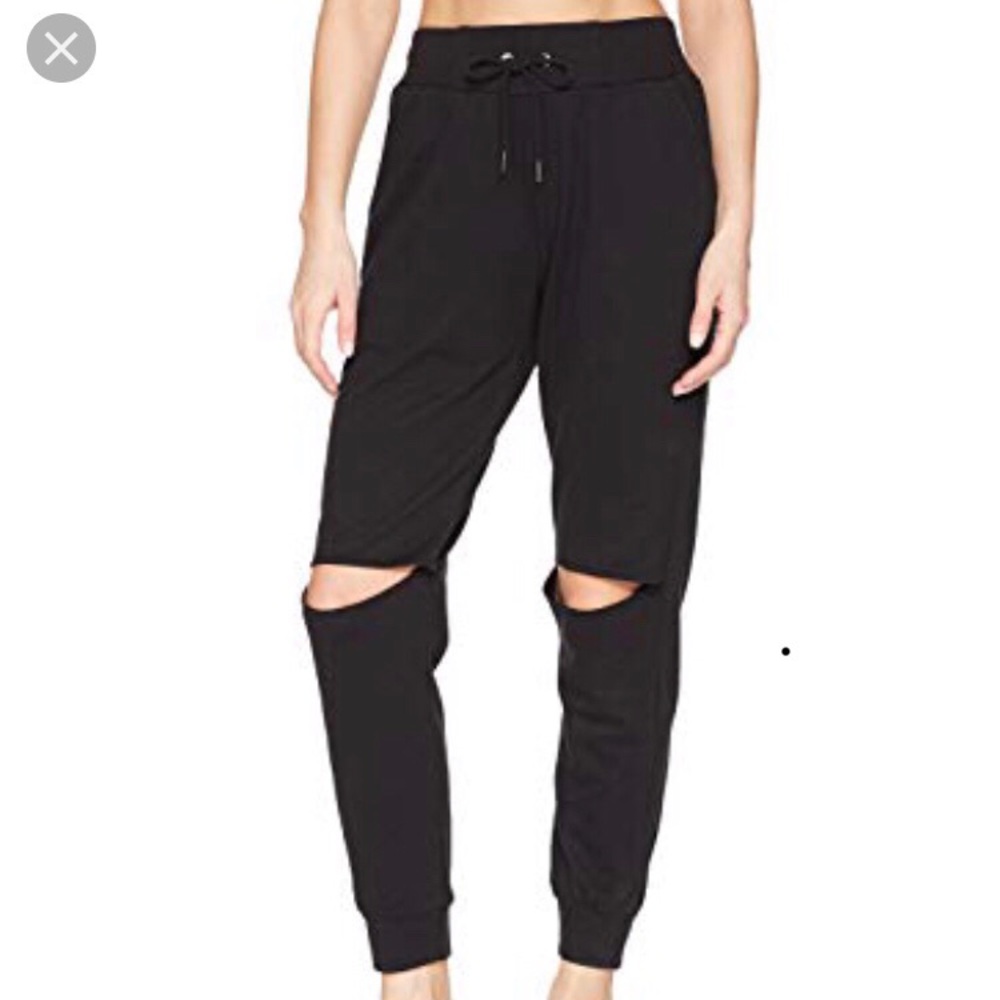 Sam Edelman Womens Knee Slit Jogger